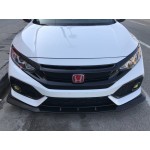Lip avant style GT2  Honda Civic Hatchback 2016-20